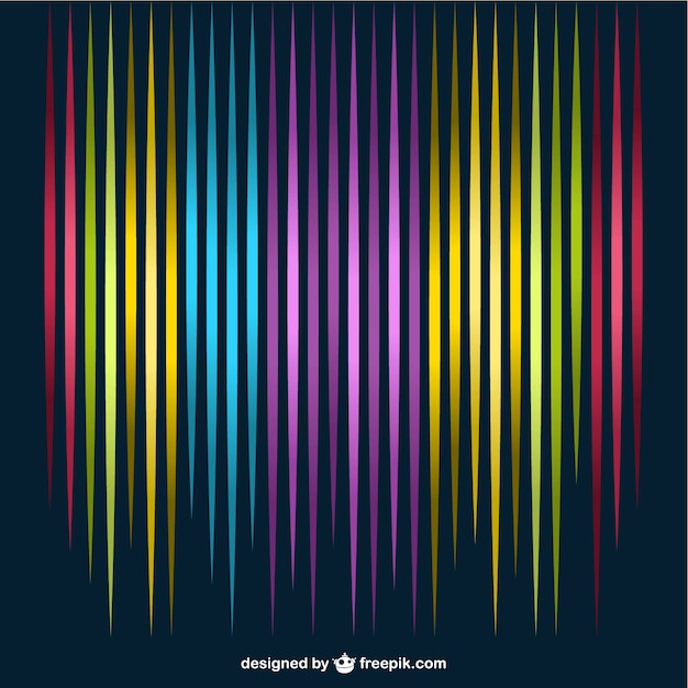 Free vector color stripes background