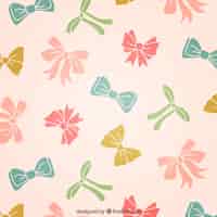 Free vector colored bows