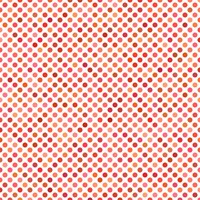 Free vector colored dot pattern background - geometrical vector graphic from red circles