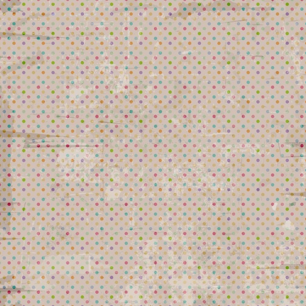 Colored dot vintage background