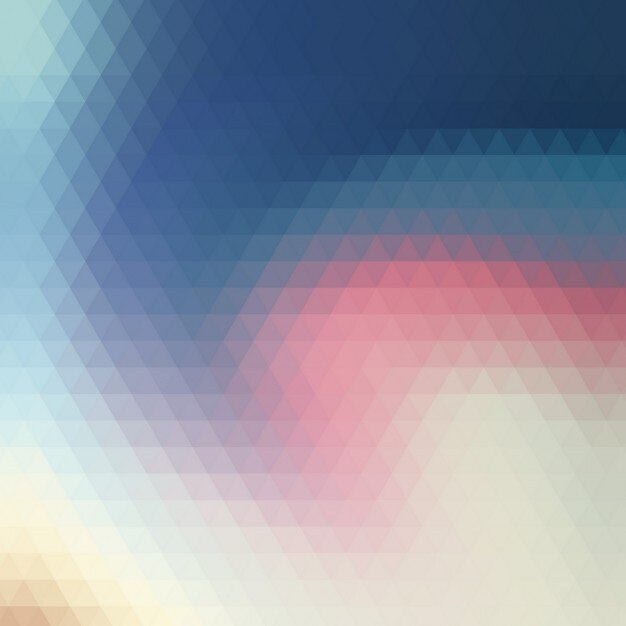 Free Vector colored triangles swirl background