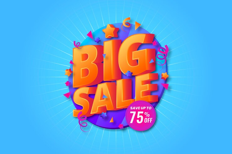 मुफ़्त वेक्टर colorful 3d sales wallpaper