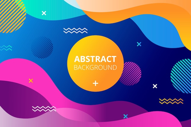 Colorful abstract background concept