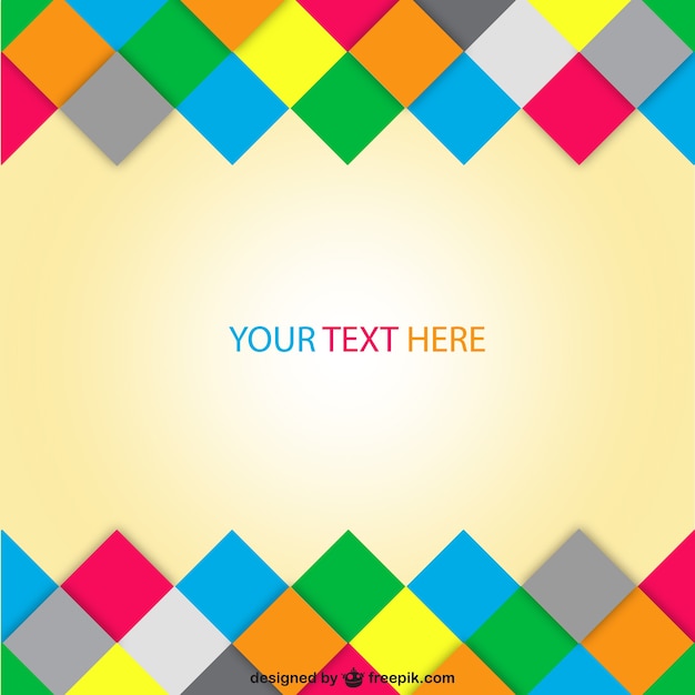 Free vector colorful abstract background design