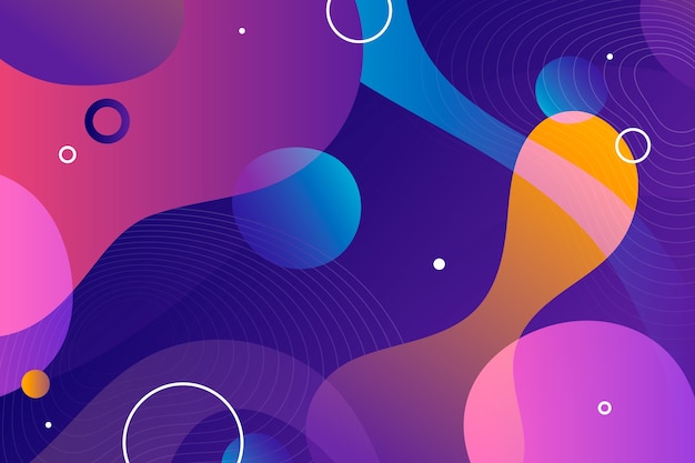 Free vector colorful abstract background theme