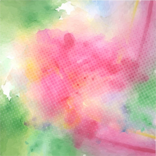 Colorful abstract background, watercolor stains texture