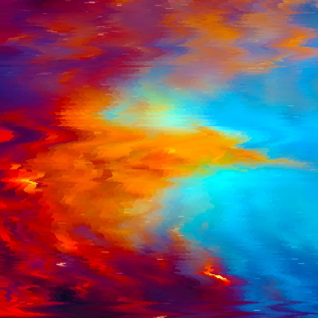 Бесплатное векторное изображение Цветной абстрактный фон