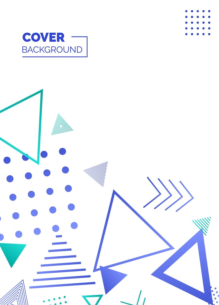 Free Vector colorful abstract minimalistic style poster memphis geometric background cover template creative pattern vectors