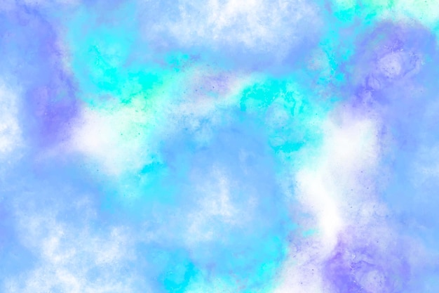 免费矢量彩色抽象的星云