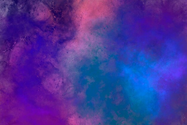 カラフルな抽象的な星雲