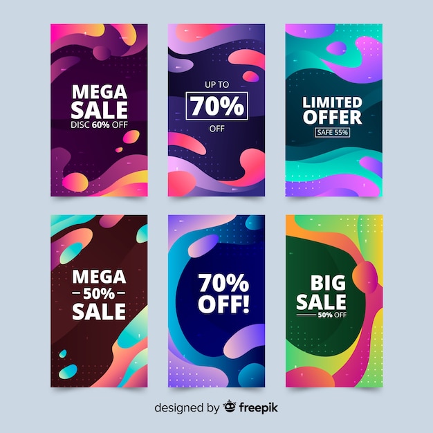 Colorful abstract sale instagram stories