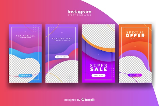 Colorful abstract sale instagram stories