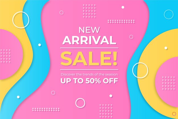 Colorful abstract sales background