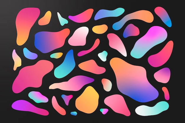 Free vector colorful abstract seamless patterned background