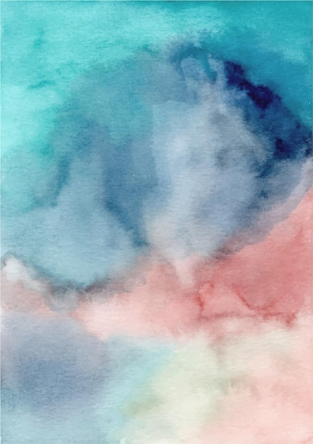 Colorful abstract texture background with watercolor