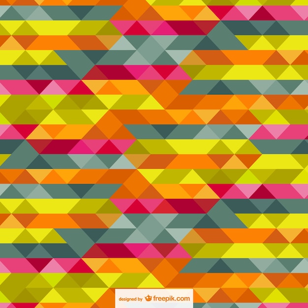 Free vector colorful abstract triangles background