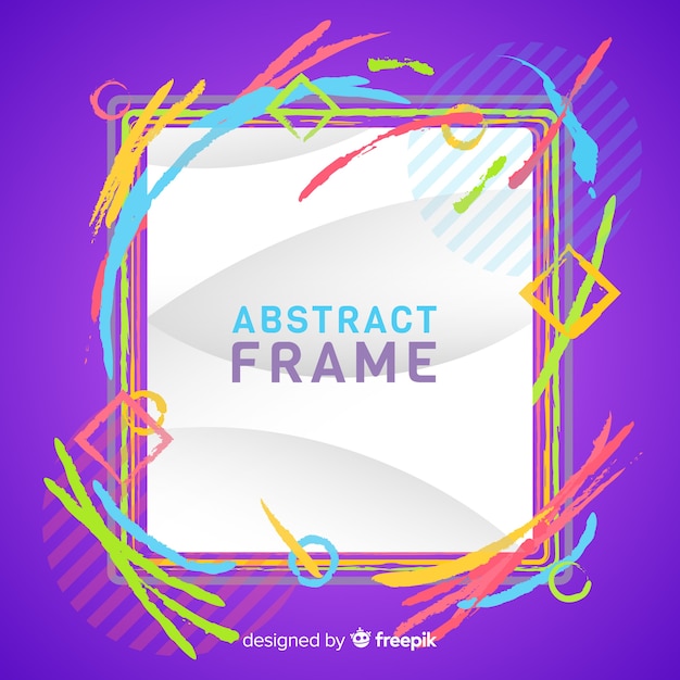 Free vector colorful abstract wavy background