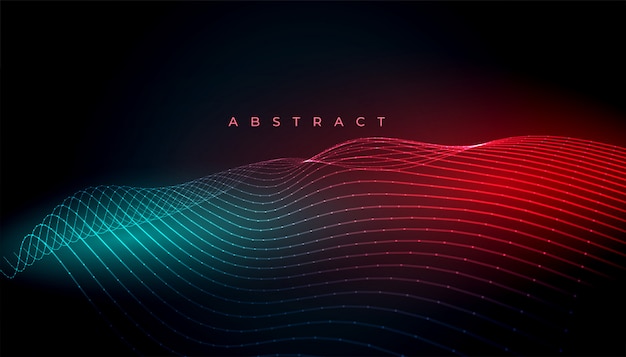 Colorful abstract wavy lines background design wallpaper