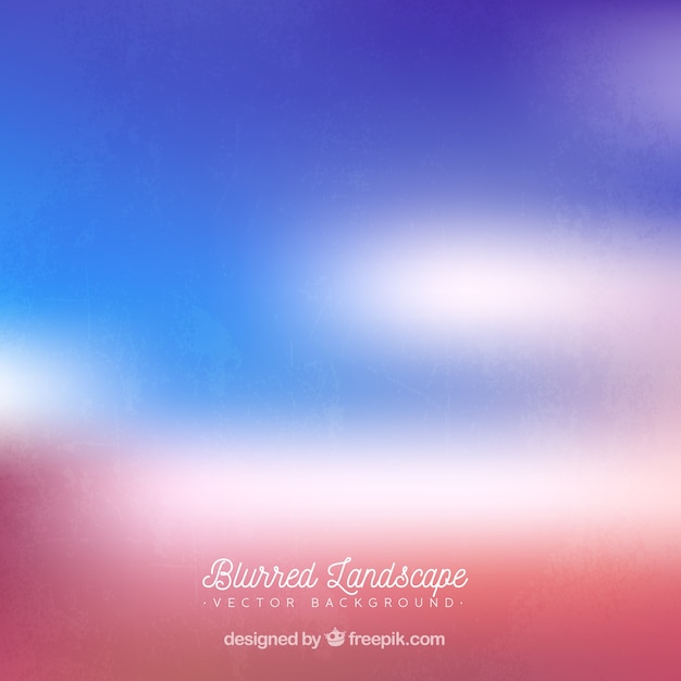 Free vector colorful background in blurred style