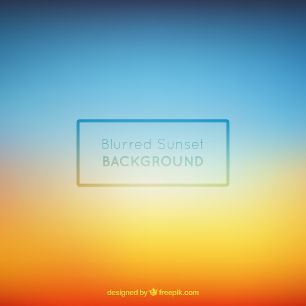 Free vector colorful background in blurred style