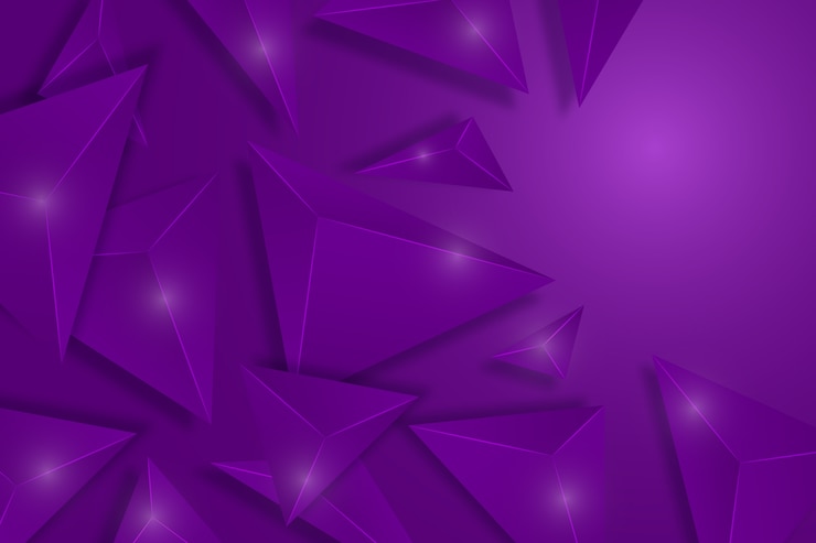 Free Vector colorful background with 3d triangles