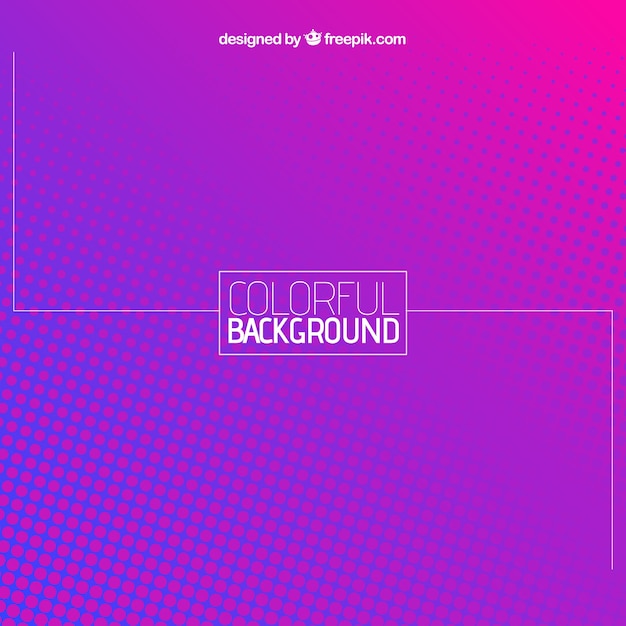 Colorful background with abstract shapes