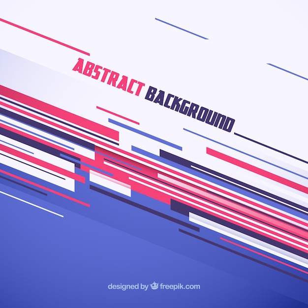 Free vector colorful background with abstract style