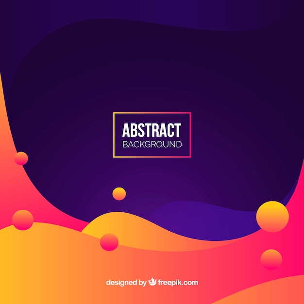 Colorful background with abstract style