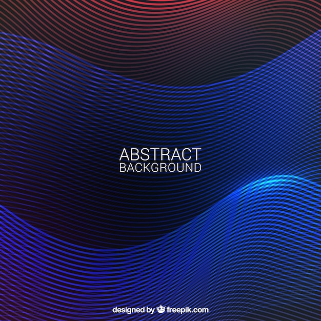 Free vector colorful background with abstract style
