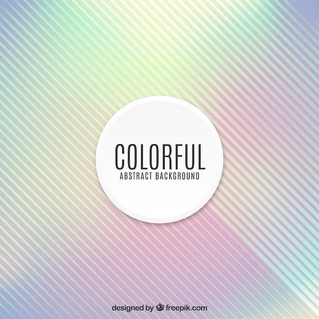 Vettore gratuito sfondo colorato con forme diverse