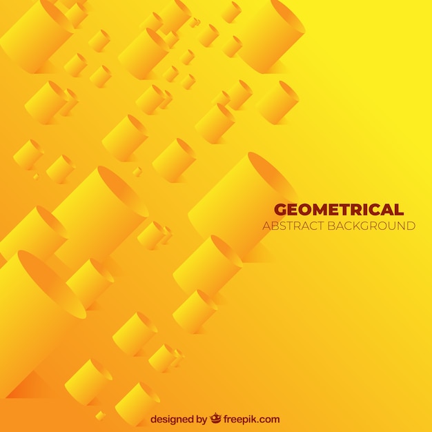 Free vector colorful background with geometric shapes