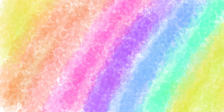 ฟรี Vector a colorful background with a rainbow pattern