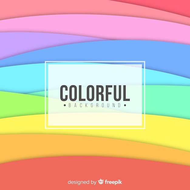 Free vector colorful background