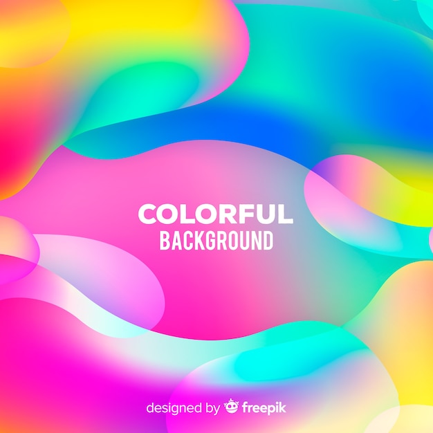 Free vector colorful background