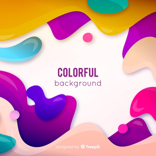 Free vector colorful background