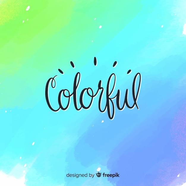 Colorful background