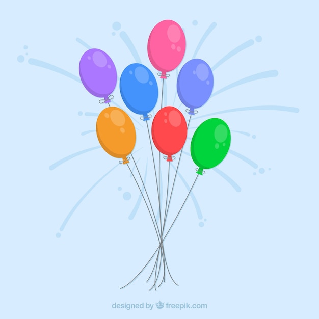 Colorful balloon set 