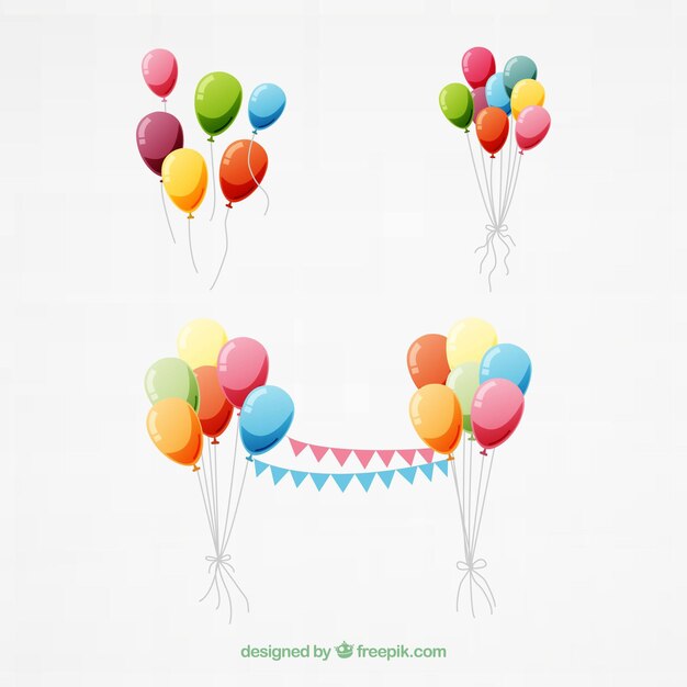 Colorful balloon set 