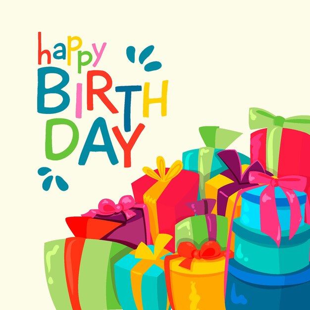 Download Present, Gift, Happy Birthday. Royalty-Free Vector Graphic -  Pixabay