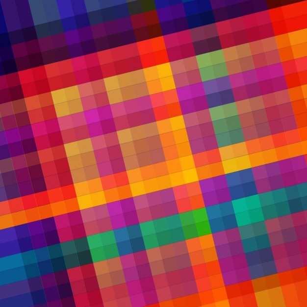 Free vector colorful block background