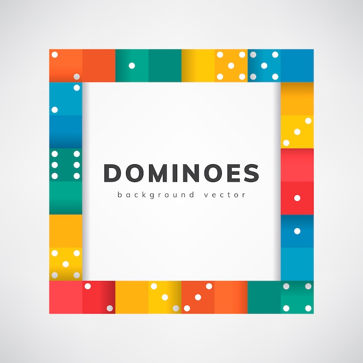 Free Vector colorful blocks on blank white background vector