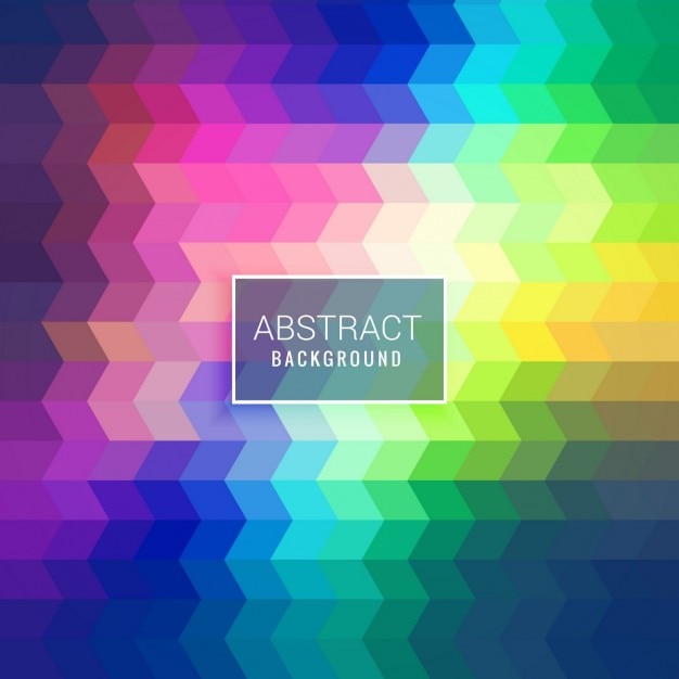 Vettore gratuito colorato sfondo luminoso poligonale