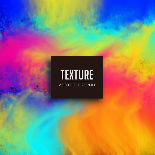 colorful bright watercolor texture vector background