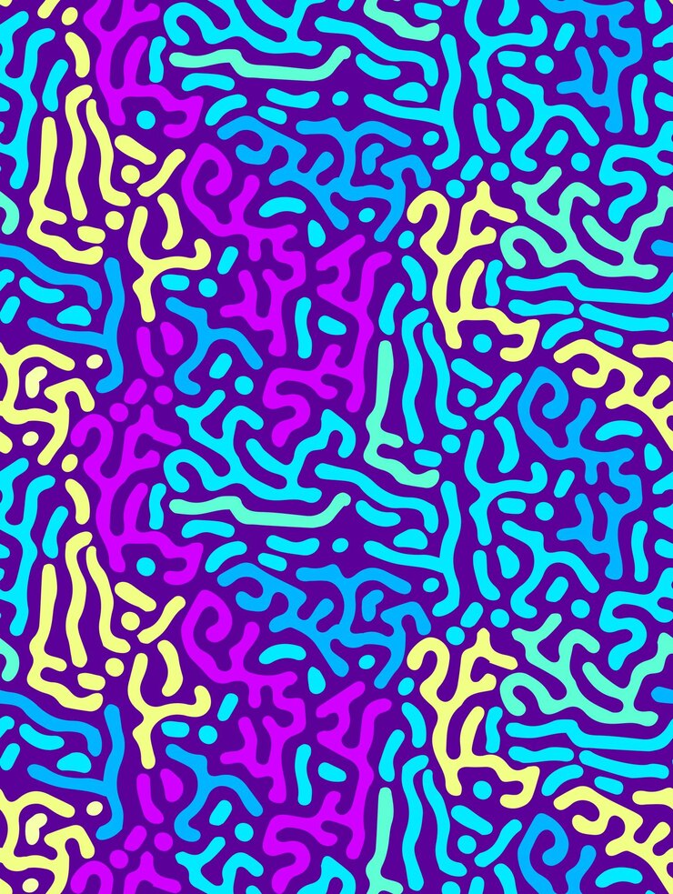 Free Vector colorful camouflage seamless pattern