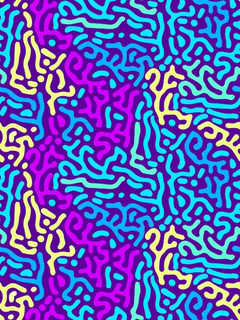 Colorful camouflage seamless pattern