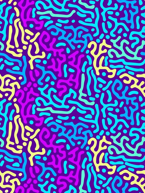 Colorful camouflage seamless pattern