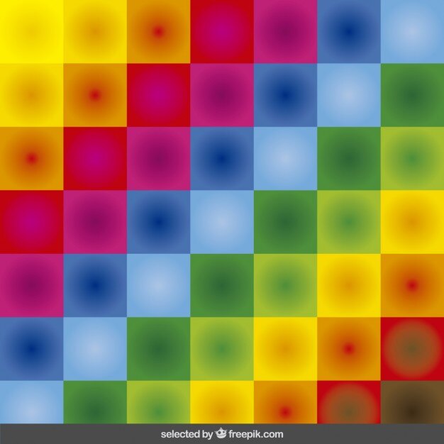 मुफ़्त वेक्टर colorful checkered background