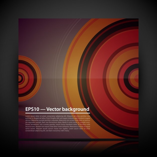Free Vector colorful circles background