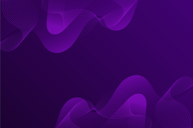 Free vector colorful dark wavy background