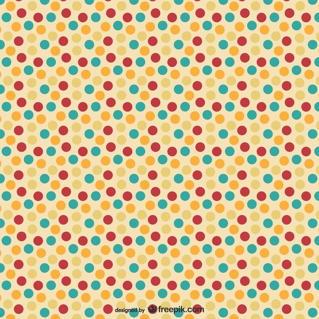 Colorful dots pattern